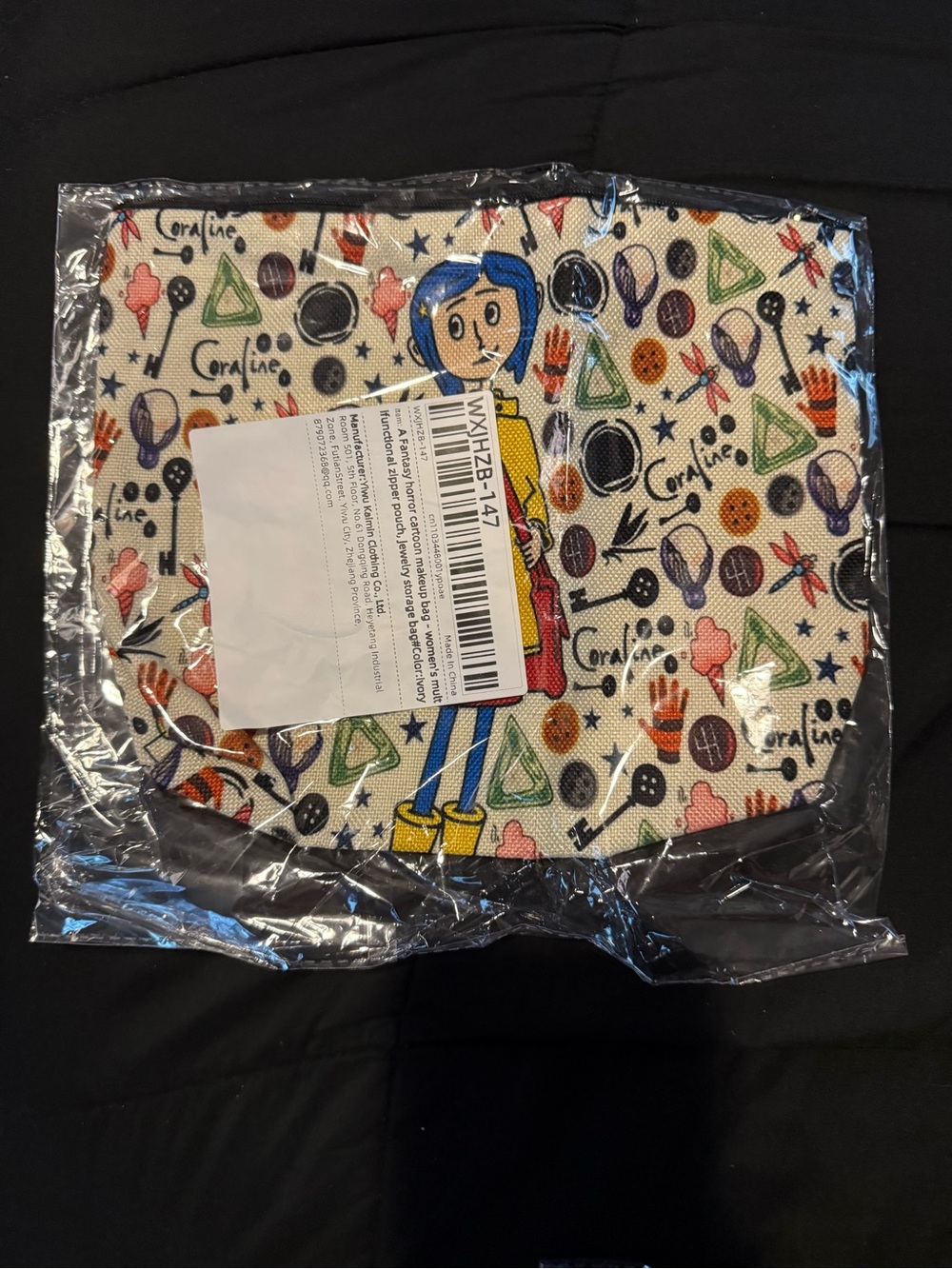 Coraline Makeup Bag - Picture 4 of 14